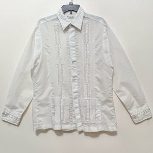 Vintage Christian Dior White Button Down Shirt